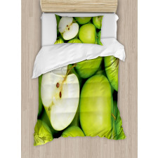 Realistic Healthy Snack Duvet Cover Set
