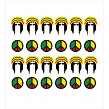 Colorful Reggae Duvet Cover Set