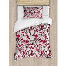 Blooming Spring Branches Duvet Cover Set