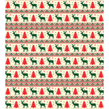 Pixel Art Christmas Duvet Cover Set