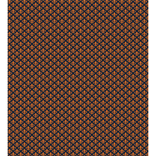 Orange Heraldic Duvet Cover Set