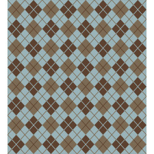 Argyle Pattern Duvet Cover Set