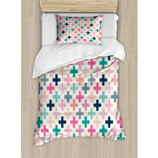 Colorful Hipster Duvet Cover Set