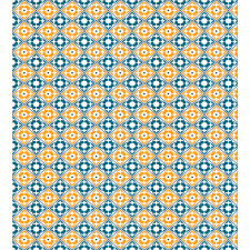Spanish Azulejo Style Duvet Cover Set