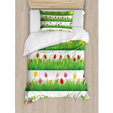 Nature Scenes Spring Duvet Cover Set