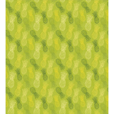 Tropical Pineapple Duvet Cover Set