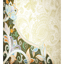 Abstract Flora Leaf Duvet Cover Set
