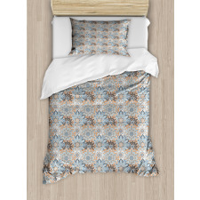 Vintage Style Flourish Duvet Cover Set