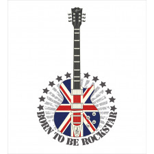 England Flag Guitar Duvet Cover Set