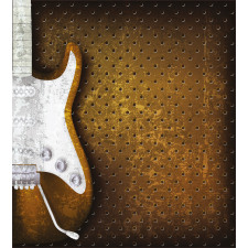 Grunge Dots Guitar Duvet Cover Set
