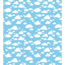 Clear Summer Sky Pattern Duvet Cover Set