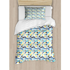 Math Themed Design Duvet Cover Set