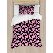 Romatic Heart Shapes Duvet Cover Set