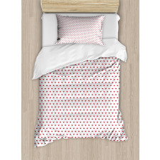 Dotted Pattern Stones Duvet Cover Set