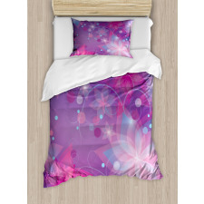 Floral Dreamy Romantic Duvet Cover Set