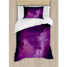 Cosmic Celestial Stars Duvet Cover Set