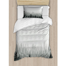 Wilderness Theme Foliage Duvet Cover Set