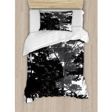 Deciduous Trees Nature Duvet Cover Set