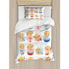 Infants Funny Sleep Duvet Cover Set