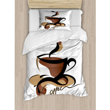 Conceptual Signs Drink Duvet Cover Set