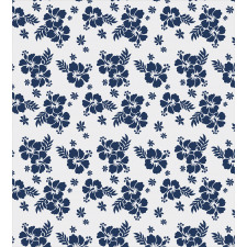 Monochrome Flower Art Duvet Cover Set