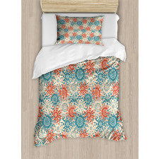 Hippie Floral Art Duvet Cover Set