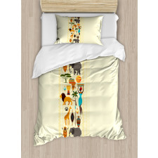 Historic Border Duvet Cover Set