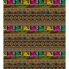 Colorful Indigenous Art Duvet Cover Set
