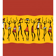 Dancing People Duvet Cover Set