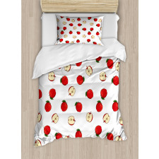 Vibrant Fruit Slices Duvet Cover Set