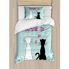 Tangled Tails in Love Duvet Cover Set