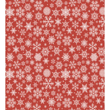 Various Snowflakes Winter Duvet Cover Set