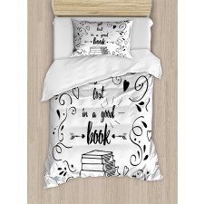 Get Lost in a Book Duvet Cover Set