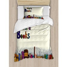 Read More Sketchy Colorful Duvet Cover Set