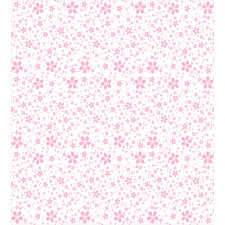 Pink Flora Duvet Cover Set