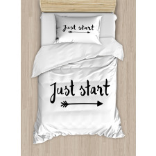 Life Advice Wisdom Duvet Cover Set