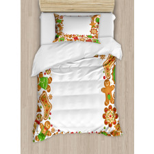 Gingerbread Biscuits Duvet Cover Set