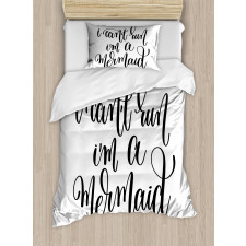 Mythical Saying Duvet Cover Set