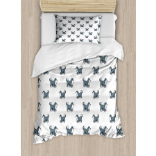 Siberian Husky Puppy Duvet Cover Set