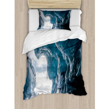 Vatnajokull in Iceland Duvet Cover Set