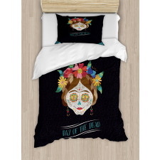 Hispanic Makeup Duvet Cover Set