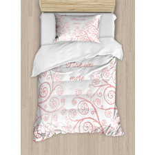 Swirls Love in Spring Duvet Cover Set