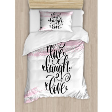 Abstract Pink Tone Duvet Cover Set