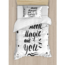 Moon Magic and You Duvet Cover Set