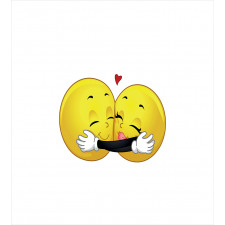 Emoji Hugging Duvet Cover Set