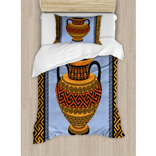 Traditional Amphora Duvet Cover Set