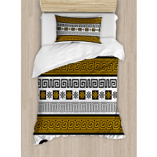 Neoclassical Borders Duvet Cover Set