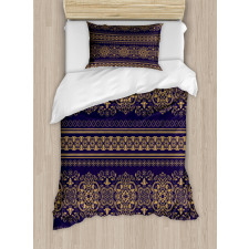 Damask Border Duvet Cover Set