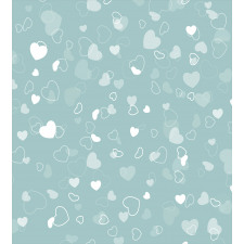 Romantic Hearts Theme Duvet Cover Set