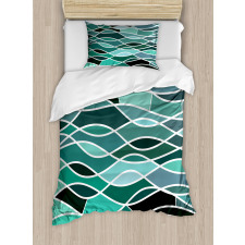 Stained Glass Composition Duvet Cover Set